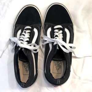 Black old school vans